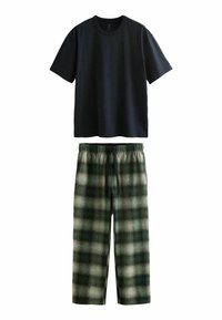 Unselected, black green check