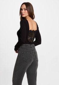 Morgan Langarmshirt - noir