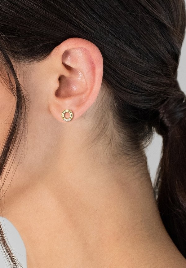 Ohrringe - gelbgoldfarben