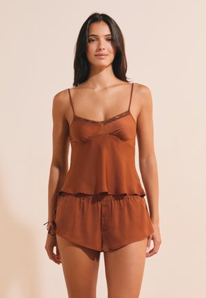 Etam, ROBIN - Pyjamashirt - copper