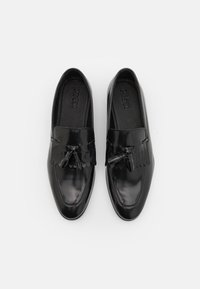 Zign LEATHER - Pantofi slip-on eleganți - black