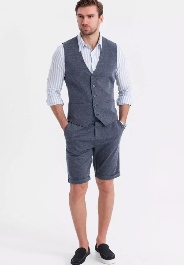SET OF SUIT WAISTCOAT AND SHORTS - Weste