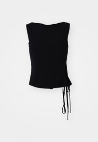 TAYLA SIDE TIE - Top - black