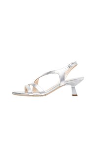 Riemensandalette - argento