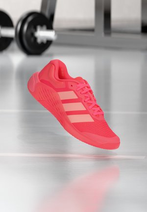 adidas Performance, DROPSET 4 POWER - Тренировъчна обувка - solar turbo/frozen turbo