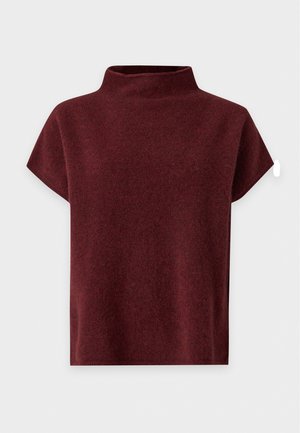 Filippa K, XIMENA SWEATER - Обикновена тениска - mahogany red