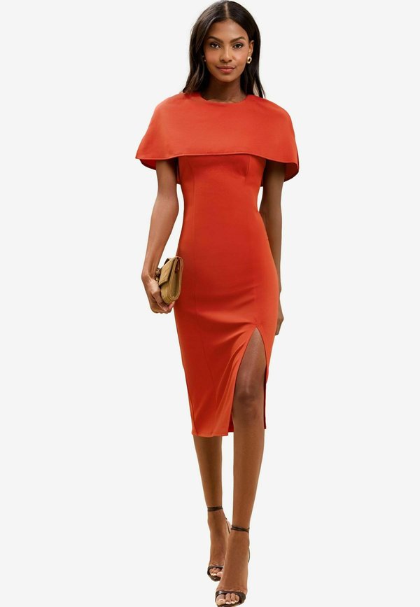 CAPE SLEEVE BODYCON MIDI  - Etuikleid