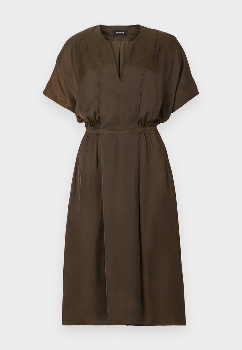 Zadig & Voltaire RIAZ - Vestido informal - moss/verde oscuro - Zalando.es