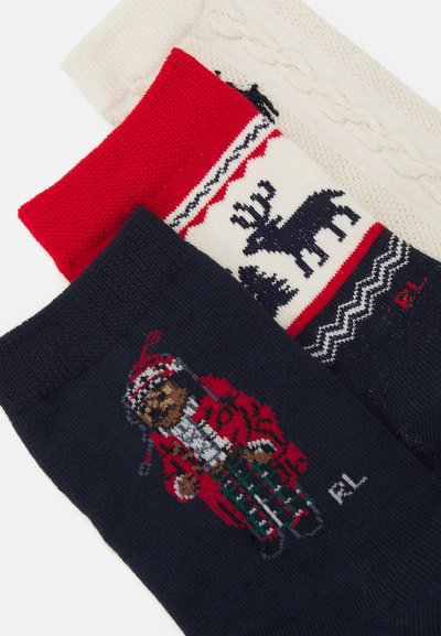 Polo Ralph Lauren CREW SOCK 3 PACK - Čarape - multi-coloured