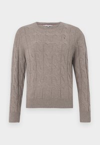 SOFT CABLE  - Pulóver - heathered taupe