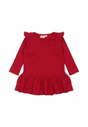 FRILL HEART - Dzsörzéruha - jet red biking red