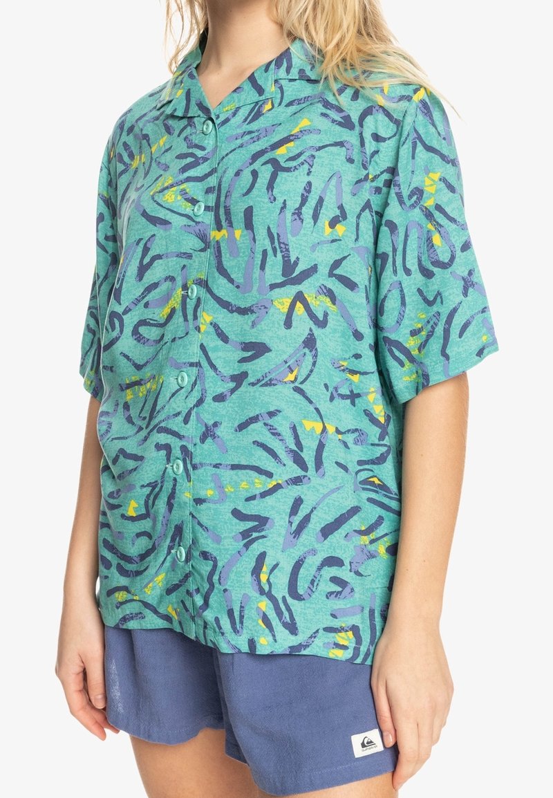 Quiksilver Button-down blouse - blue