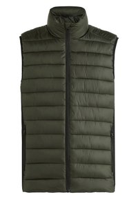 Não selecionado, dark olive