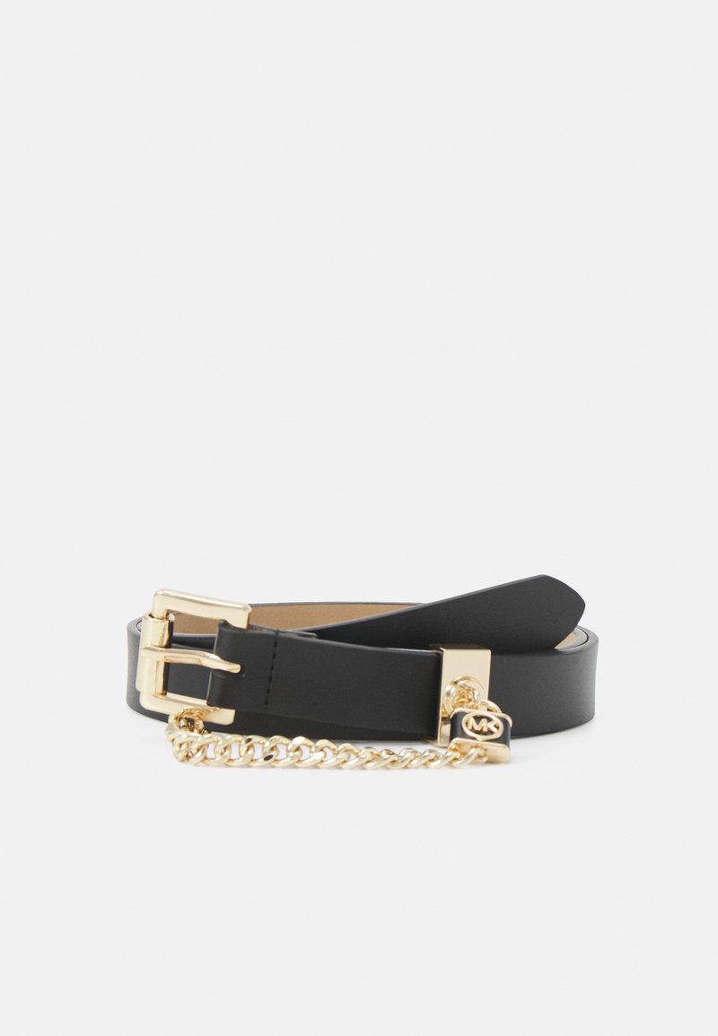 MICHAEL Michael Kors CHAIN BELT Riem black/goldcoloured/zwart Zalando.be
