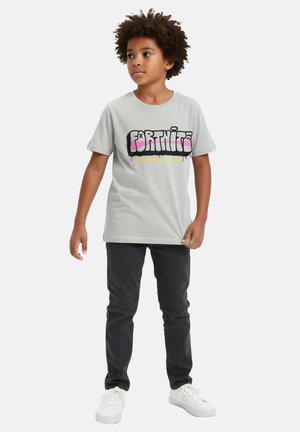 United Labels, FORTNITE T-SHIRT YOU DROPPED THIS CROWN SHIRT OBERTEIL KURZÄRMLIG  - Print T-shirt - grau