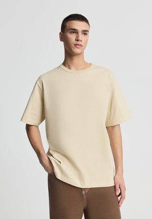 Terranova, UNITA HEAVY WEIGHT - T-shirt basic - crema