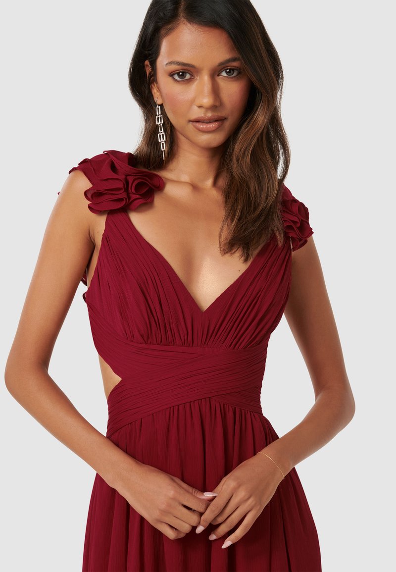 Forever New Petite SELENA RUFFLE MAXI - Maxi dress - rio red/red -  Zalando.ie
