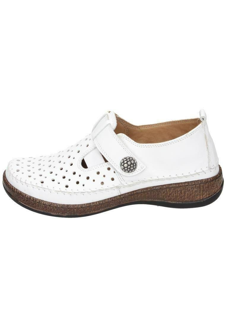 Damen Halbschuhe | Comfortabel Slipper weiß - JU86293 Damen Halbschuhe | Comfortabel Slipper weiß - JU86293