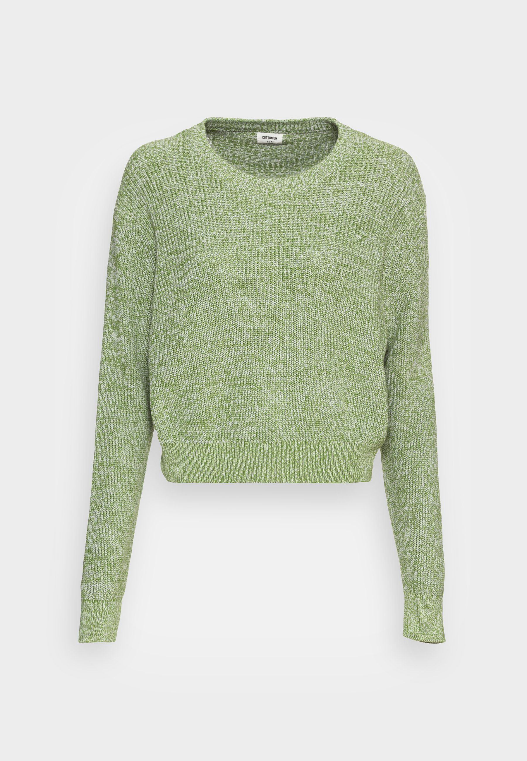 EVERYDAY CROP - Jumper - green twist 