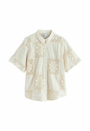 PETITE FIT  - Button-down blouse - cream