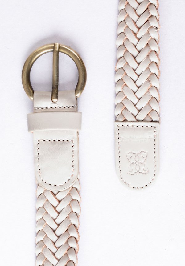 WAVERTON - Braided belt - stone3