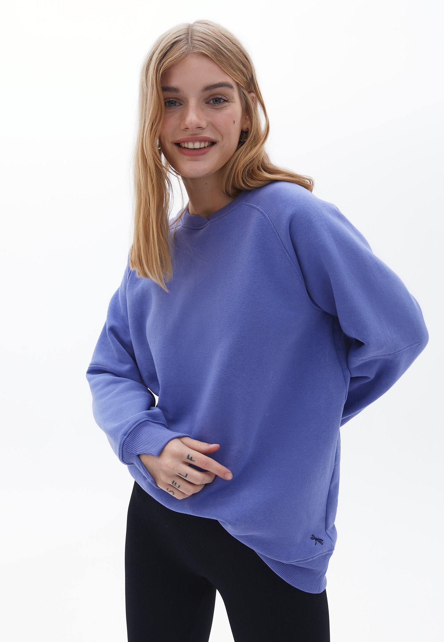 OXXO OVERSIZE - Sweatshirt - iris bloom/royal - Zalando.de