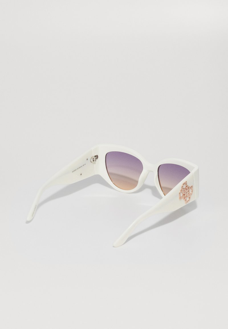 Guess GU00202 Sunglasses white gradient or mirror violet