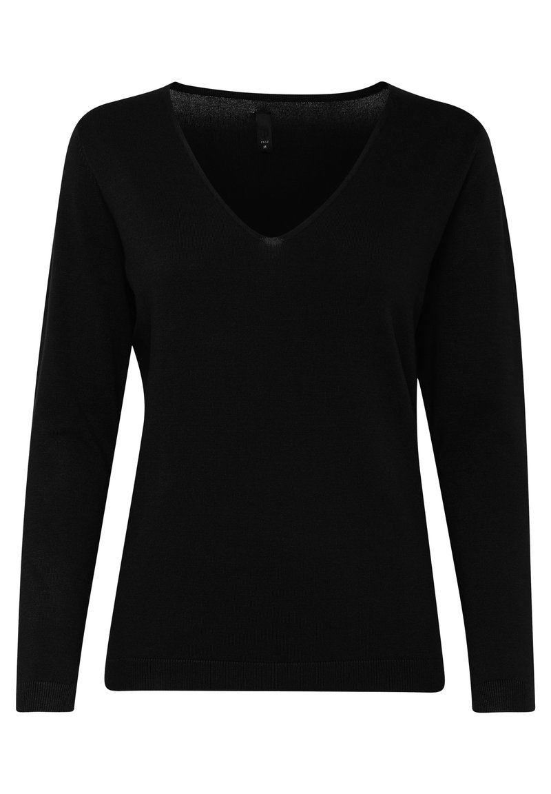 Damen Strickjacken | PULZ PZSARA Strickpullover black/schwarz - EG55111 Damen Strickjacken | PULZ PZSARA Strickpullover black/schwarz - EG55111