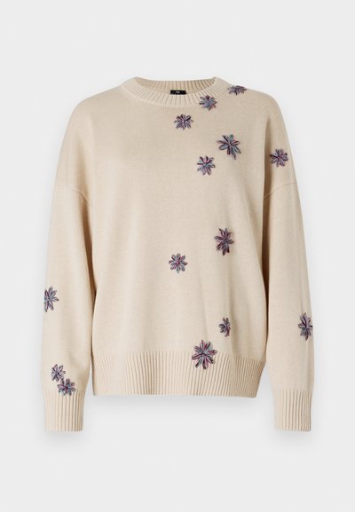 PS Paul Smith CREW NECK - Strickpullover - white