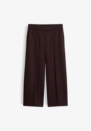 someday., RELAXED FIT MID RISE - Pantaloni - mahogany