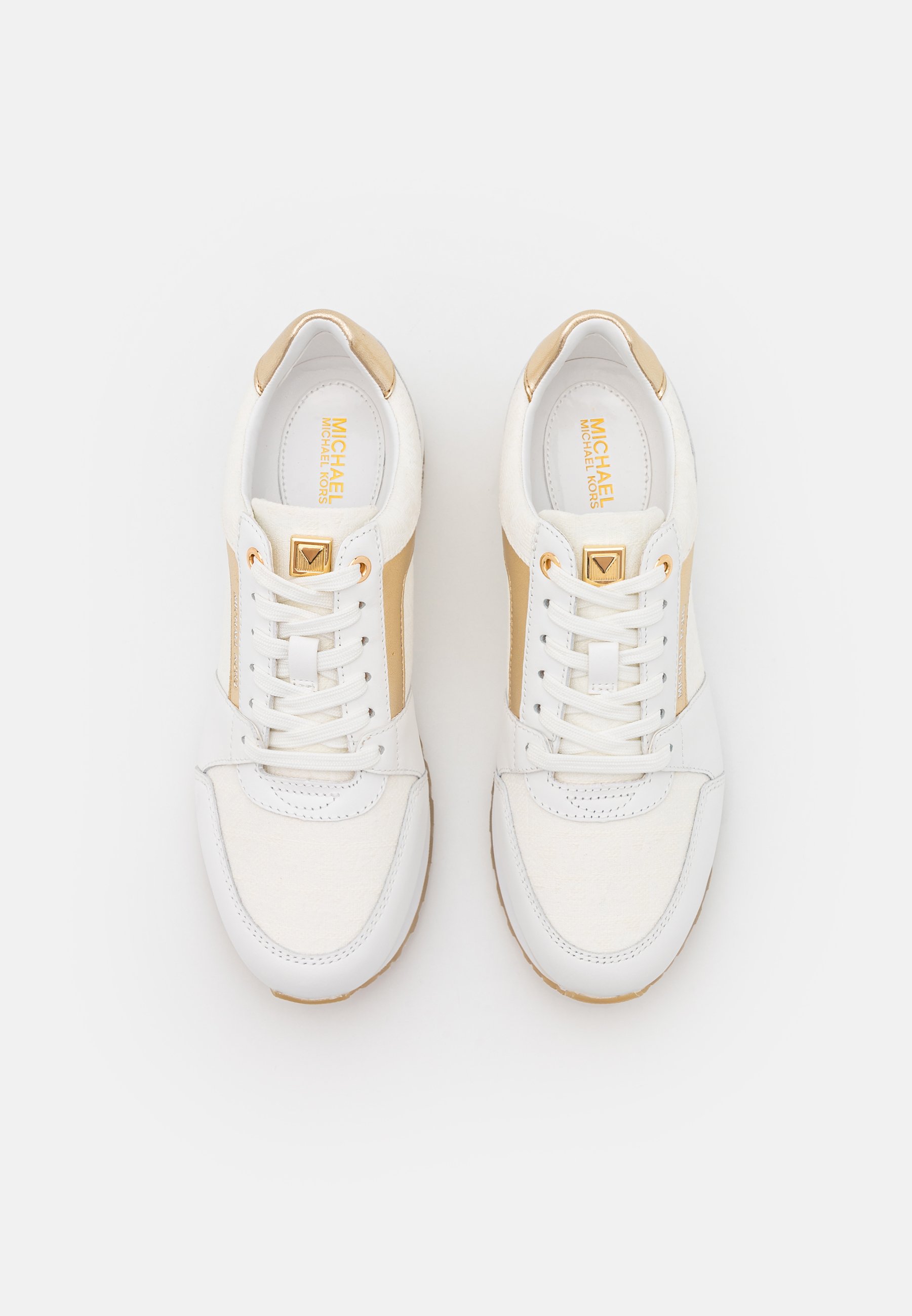 michael michael kors billie leather trainer