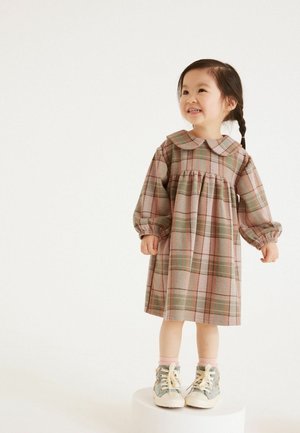 TEA - Vestido camisero - pink check