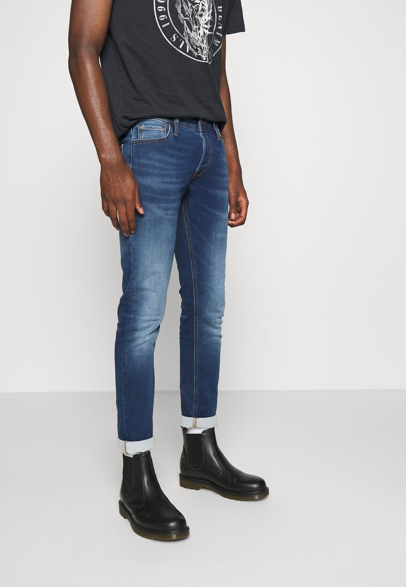 Jack & Jones JJIGLENN JJORIGINAL - Jean slim - black/noir