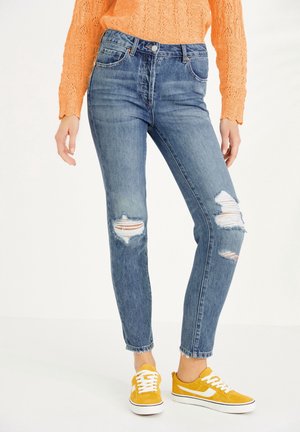 Jean boyfriend - blue denim