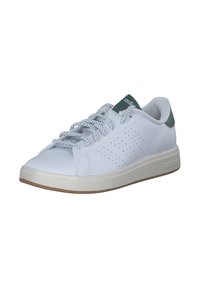 adidas Originals ADVANTAGE BASE  - Stringate sportive - ftwwht ftwwht cgreen