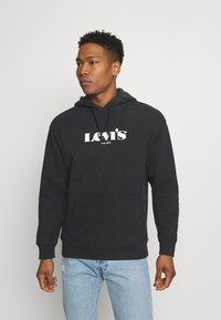 Levi's® RELAXED GRAPHIC - Felpa con cappuccio - caviar
