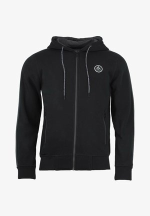 Peak Mountain Sweat zippé - black