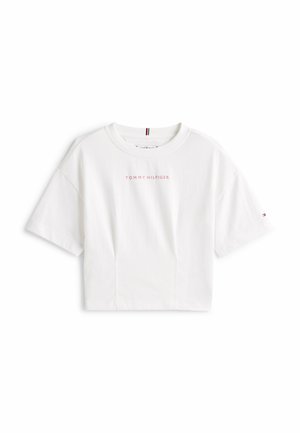 RUBBERISED LOGO  - T-Shirt basic - white