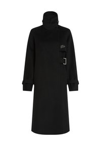 BELTED LONG COAT - Manteau classique - black