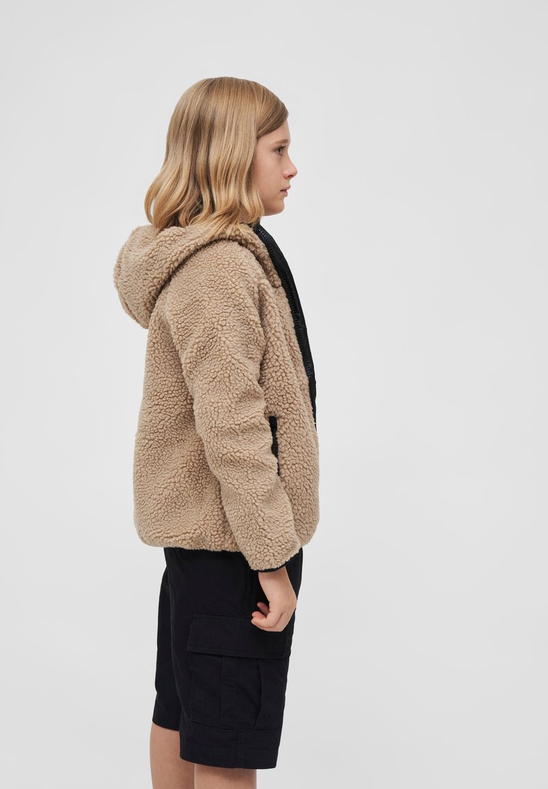 Brandit Kinder Kids Teddy - Fleece Jacket - Camel - Zalando.De
