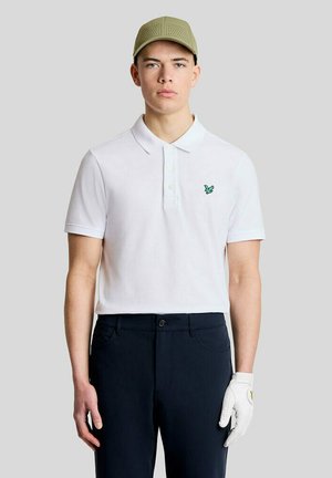 Lyle & Scott, LYLE & SCOTT SS POLO SHIRTS GOLF POLO SHIRT - Poloshirts - white