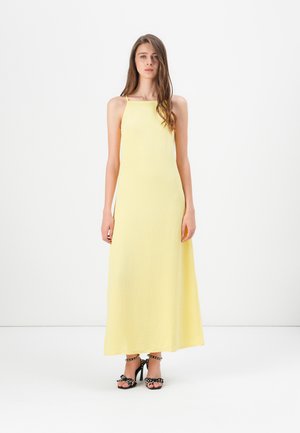 VMMATHILDA ALVA DRESS  - Maxikjole - pale banana
