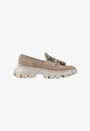 Brunello Cucinelli, FLATS GREY - Chaussons - grey