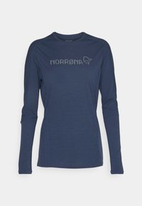 FALKETIND EQUALISER ROUND NECK - Camisola de manga comprida - indigo night