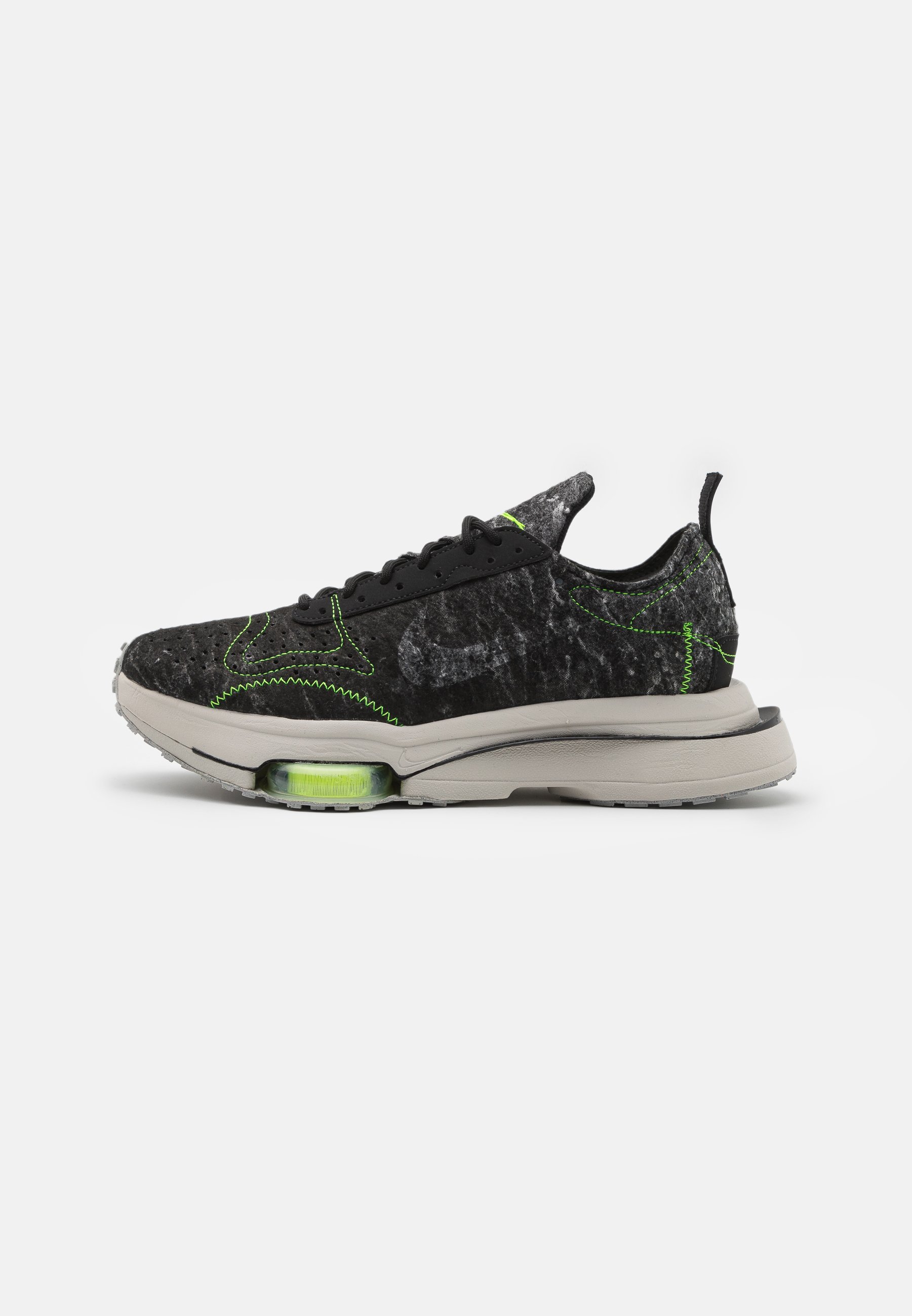 Nike Sportswear AIR ZOOM TYPE M2Z2 UNISEX - Baskets basses - black/electric  green/light bone/noir - ZALANDO.FR