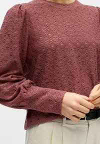 Object OBJLAILA - Bluse - rose brown