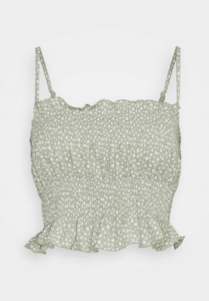 OBJLEVENTA SINGLET J.TOP A PETIT - Top - desert sage/small ditsy