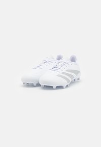 adidas Performance PREDATOR LEAGUE FG UNISEX - Scarpe da calcio per terreni duri - footwear white/silver metallic