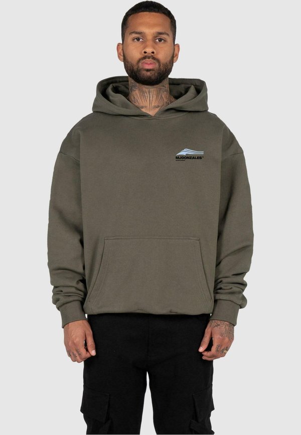 WAVE HEAVY OVERSIZED  - Kapuzenpullover - olive