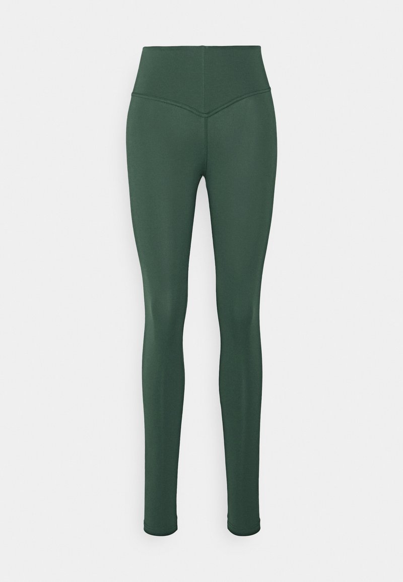 Damen Sportbekleidung | Nebbia CLASSIC HERO HIGH WAIST Tights dark green/dunkelgrün - KK72996 Damen Sportbekleidung | Nebbia CLASSIC HERO HIGH WAIST Tights dark green/dunkelgrün - KK72996